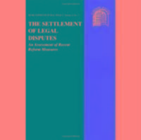 Produktbild: MacQueen, H: Settlement of Legal Disputes