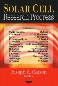 Produktbild: Solar Cell Research Progress
