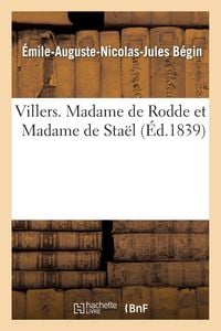 Produktbild: Villers. Madame de Rodde et Madame de Sta&euml;l