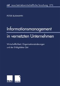 Produktbild: Informationsmanagement in vernetzten Unternehmen