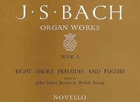 Produktbild: Organ Works Book 1: Eight Short Preludes and Fugues
