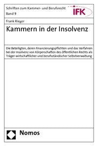 Produktbild: Kammern in der Insolvenz