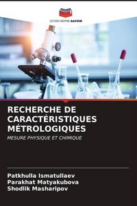 Produktbild: Recherche De Caract&eacute;ristiques M&eacute;trologiques