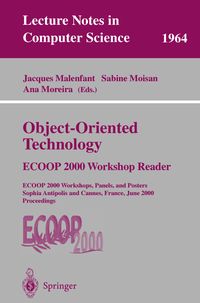 Produktbild: Object-Oriented Technology: ECOOP 2000 Workshop Reader