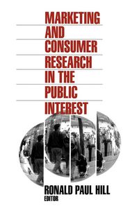 Produktbild: Marketing and Consumer Research in the Public Interest