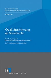 Produktbild: Qualit&auml;tssicherung im Sozialrecht