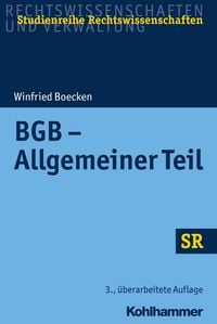Produktbild: BGB - Allgemeiner Teil