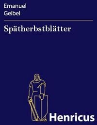 Produktbild: Sp&auml;therbstbl&auml;tter