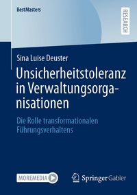 Produktbild: Unsicherheitstoleranz in Verwaltungsorganisationen
