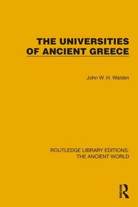 Produktbild: The Universities of Ancient Greece