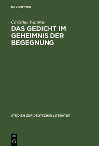 Produktbild: Das Gedicht im Geheimnis der Begegnung