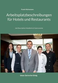 Produktbild: Arbeitsplatzbeschreibungen f&uuml;r Hotels und Restaurants