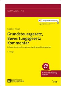 Produktbild: Grundsteuergesetz, Bewertungsgesetz Kommentar