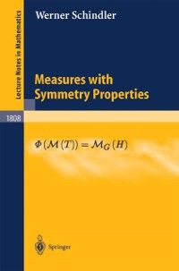 Produktbild: Measures with Symmetry Properties