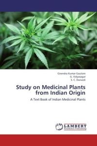 Produktbild: Gautam, G: Study on Medicinal Plants from Indian Origin