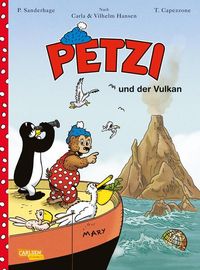 Bild vom Artikel Petzi - Der Comic 1: Petzi und der Vulkan vom Autor Per Sanderhage