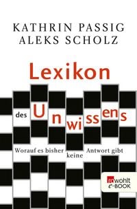 Produktbild: Lexikon des Unwissens