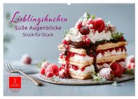 Produktbild: Lieblingskuchen - S&uuml;&szlig;e Augenblicke (Wandkalender 2027 DIN A2 quer), CALVENDO Monatskalender