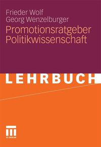 Produktbild: Promotionsratgeber Politikwissenschaft