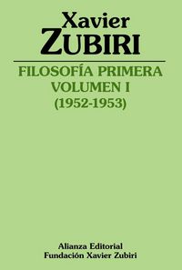 Produktbild: Filosof&iacute;a primera, 1952-1953, I