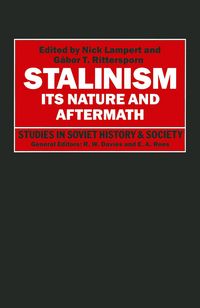 Produktbild: Stalinism: Its Nature and Aftermath
