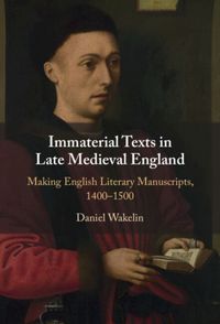 Produktbild: Immaterial Texts in Late Medieval England
