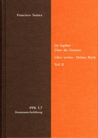 Produktbild: De legibus ac Deo legislatore. Liber tertius. &Uuml;ber die Gesetze und Gott den Gesetzgeber. Drittes Buch. Teil II