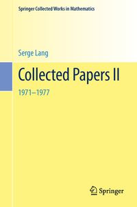 Bild vom Artikel Collected Papers II vom Autor Serge Lang