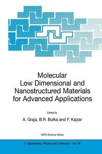 Produktbild: Molecular Low Dimensional and Nanostructured Materials for Advanced Applications