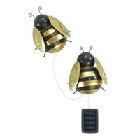 Produktbild: LED Solarleuchte Biene, 2er Set, dekorative Gartenbeleuchtung