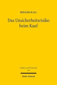 Produktbild: Das Unsicherheitsrisiko beim Kauf