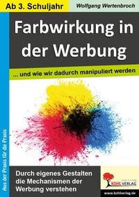 Produktbild: Farbwirkung in der Werbung