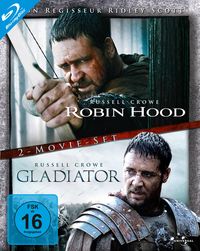 Bild vom Artikel Robin Hood/Gladiator  Director's Cut [2 BRs] vom Autor Russell Crowe