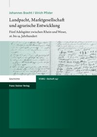 Produktbild: Landpacht, Marktgesellschaft und agrarische Entwicklung
