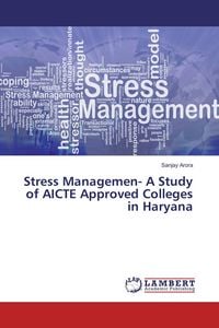 Produktbild: Stress Managemen- A Study of AICTE Approved Colleges in Haryana