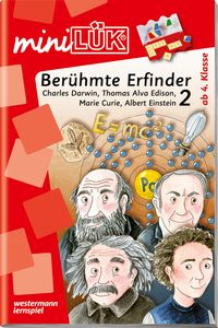 MiniLÜK. Erfindungen und Erfinder 2: Darwin, Edison, Curie, Einstein