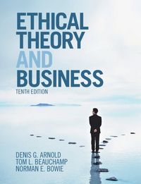 Produktbild: Ethical Theory and Business