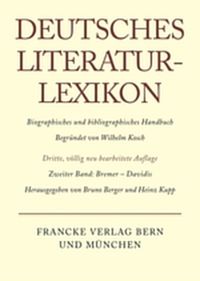 Produktbild: Deutsches Literatur-Lexikon / Bremer - Davidis