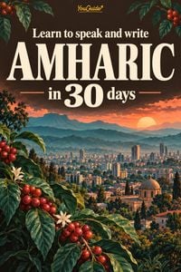 Produktbild: Learn to speak and write Amharic in 30 days