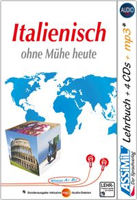 Produktbild: ASSiMiL Italienisch ohne M&uuml;he heute - Audio-Sprachkurs Plus - Niveau A1-B2