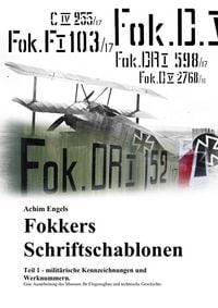 Produktbild: Fokkers Schriftschablonen