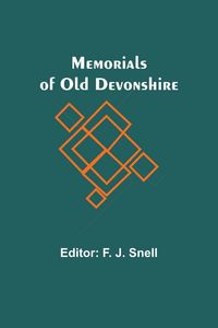 Produktbild: Memorials of Old Devonshire