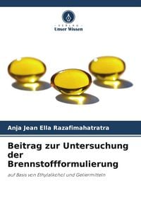 Produktbild: Beitrag zur Untersuchung der Brennstoffformulierung