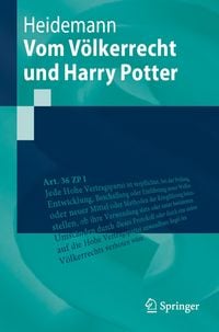 Produktbild: Vom V&ouml;lkerrecht und Harry Potter