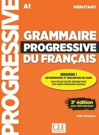 Produktbild: Grammaire progressive du francais - Niveau debutant (A1) + Audio telechargeable