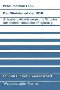 Produktbild: Der Ministerrat der DDR