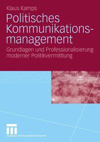 Produktbild: Politisches Kommunikationsmanagement