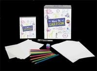 Produktbild: How to Cartoon [With 8 Colored, 1 Gel Pen and Instructional Book and Pencil Sharpener and 50 Sheets Blank, 16 Shee
