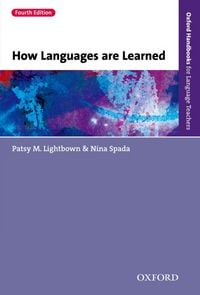 Produktbild: Lightbown, P: How Languages are Learned