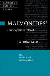 Produktbild: Maimonides' Guide of the Perplexed